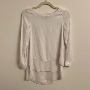 White House Black Market blouse size 0P